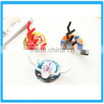 Colorful Animal Stick Wall Hangers Hook