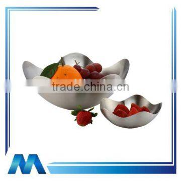 stainless steel fruit bowl