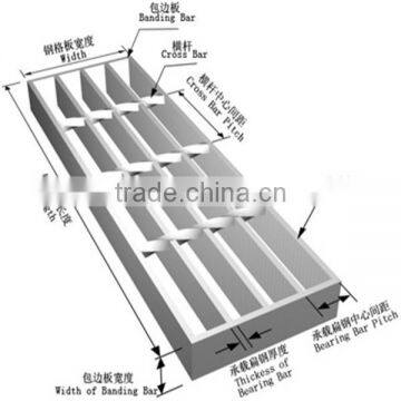 Alibaba China hot dip galvanized serrated steel grating with best quality for sale