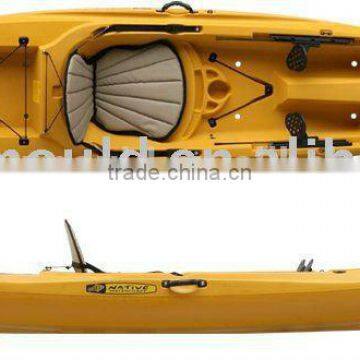 Rotational Water Vessel Mould OEM Plastic LLDPE Boat Mould photo-2