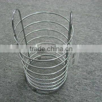 fancy Stainless Steel standing Utensil Cutlery Holder