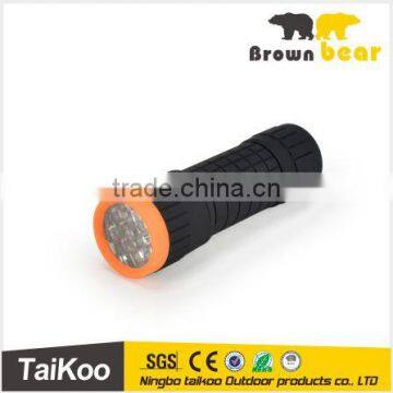 rechargeable led torch UV flashlight UV torch3*AAA torch led, alumnum flashlight, aluminum torch