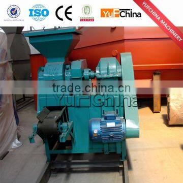 Smokeless and CE approved charcoal briquette machine