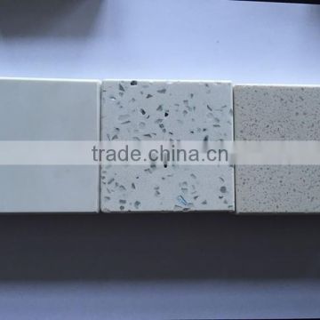 supplier fine polished glacier white quartz stone