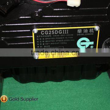 CG25DGIII Low-emission Water-cooled ZS1115D Single Cylinder Horizontal Diesel Engine photo-3