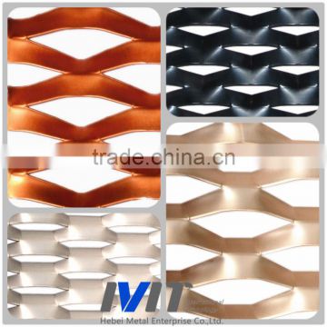 Decorative Aluminum Expanded Metal Mesh Panels