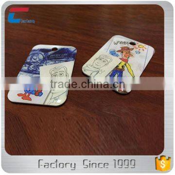 ISO14443A /ISO15693 /13.56MHZ Customized Design RFID NFC Key Tag Key Fob With Metal Edge photo-5