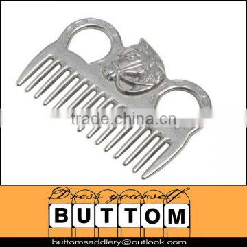Aluminium horse comb Aluminium horse mane comb horse grooming Aluminium comb
