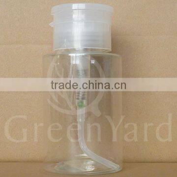180ml nail polish remover press bottle