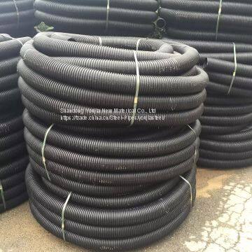 HDPE Single Wall Corrugated Perforate Plastic Pipe photo-2