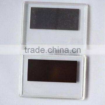 Customized Logo Printed Small Cheap Paper Fridge Frame Magnet photo-2