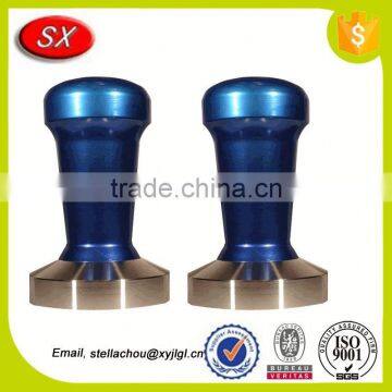 Customized Push Coffee Tamper Metal Base Part photo-5