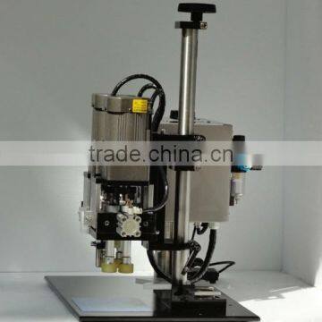 Low Price and High Quality Semi-automatic Special-shaped Cover Block Machine/capping Machine photo-4