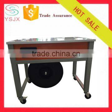 High table double motor heavy box strapping machine manufacturers