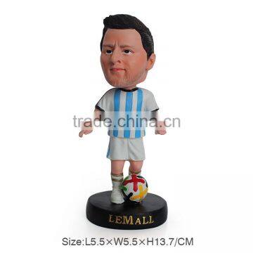 Resin Sport Player Messi Bobble Head photo-2