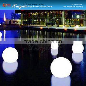 modern fashionable outdoor led light ball changing color with rgb