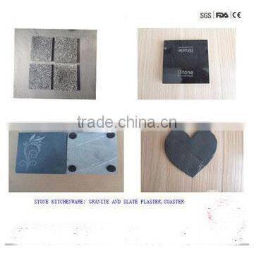 10x10cm honed and polished popular good selling natural granite coaster