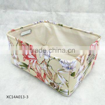 Fashion Cloth Storage Basket With Beautiful Pattern photo-4