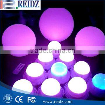 Powerful Rechargeable Battery Powered RGBW Wireless Remote Control Led Base Light photo-3