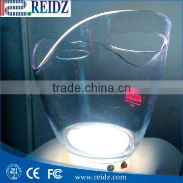 REIDZ Factory Hot Supply PC Plastic Type and Ice Buckets&Tongs Buckets Coolers&Holders Type Inflatable Floating Ice Bucket photo-6