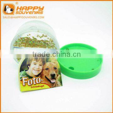 New Custom High Quality Plastic Snow Globe With Photo Insert photo-2