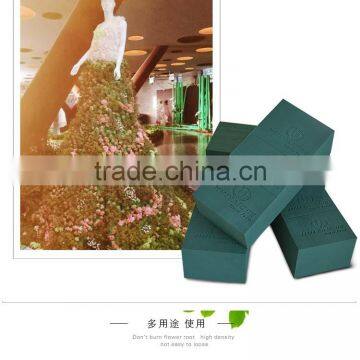 Wholesale factory oasis aspac green wet floral foam for fresh flower arrangement
