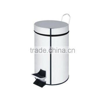 20L Large Silvery Pedal Bin For Kitchen photo-2