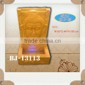 water feature buddha sandstone wall decoration relief