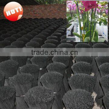 painted black color indoor flower supprt bamboo stick