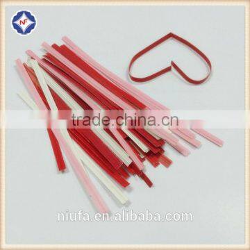 China Manufacturer High Quality Spool/roll Paper Twist Ties photo-4