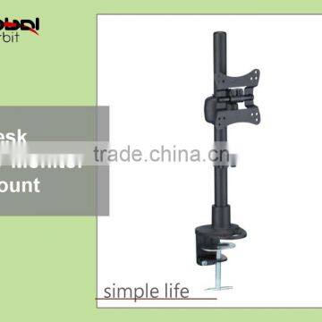 Support up to 27 Inch LCD Television Swivel Desk TV Rack Bracket Monitor Riser photo-4