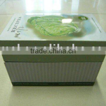 Tin Vegetable Seeds Box