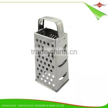 ZY-N5005 boxed grater 4 sides grater full stainless steel grater