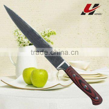 Excellent Quatity Damascus Slicer Knife SD11A-802