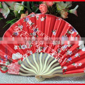 Chinese Style Handcrafts Fabric Fan photo-4