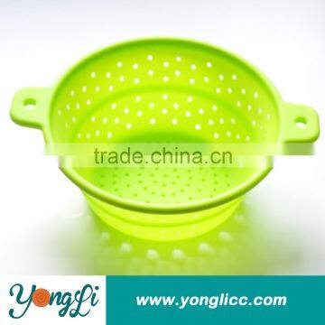 Flexible Portable Silicone Folding Fruit Basket