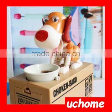 UCHOME Hot Selling Toys Funny Dog Money Bank Electic Eating Coins Dogs Boxes Piggy Bank for Sale photo-3