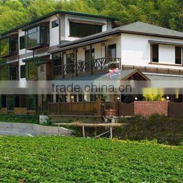 FBRWH005 Outdoor Modern Prefabricated Modular Log Wood House photo-6