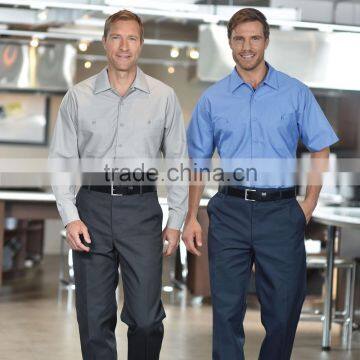 65/35 Poly/Cotton Workwear Custom Mens Work Shirts photo-4