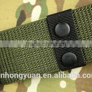 Military Green Plastic Buckle High Strength 600D Nylon Tactical Combat Belts photo-3