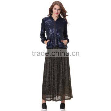 Domin Fashion Latest Beading Shining Style Women's Coat photo-4