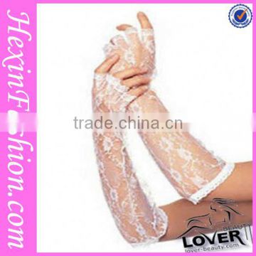 No MOQ Sexy White Weding Ladies Cheap Lace Hand Gloves Malaysia