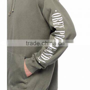New Times Propaganda Dusty Light Army Green Hoodie photo-3