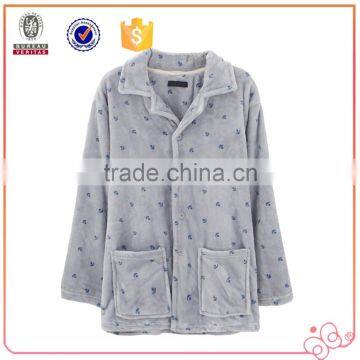 Wholesale Breathable Flannel Custom Design Sleepwear Mens Pajamas photo-3