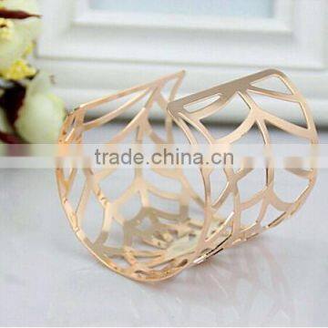 Fashion Cobweb Hollow Golden Bangles Adjustable for Women Designs photo-4