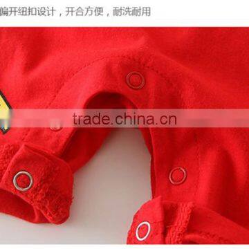 SR-313B High Quality Unisex Baby Clothes Bear White Rabbit Pattern Pajamas Cotton Romper photo-5