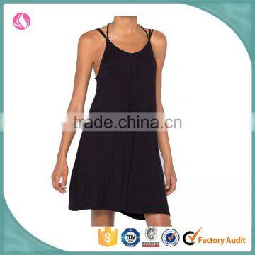 Wholesale fashion visocse sexy cross strap back dress for women girls dress names with pictures