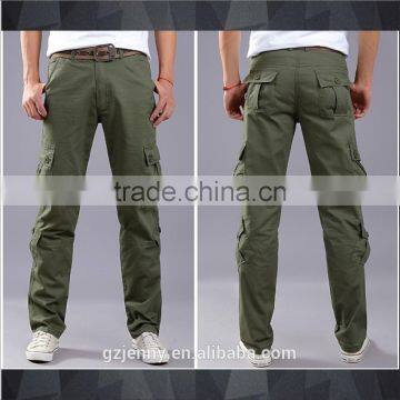 Wholesale Men Leisure High Quality Trousers With Side Pocket Workwear Style Cargo Pants photo-2
