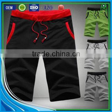 Custom Breathable Cotton Polyester Blend Men's Sweat Shorts photo-4
