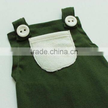 Baby Bodysuit Baby Overalls Soft Plain Baby Rompers photo-2